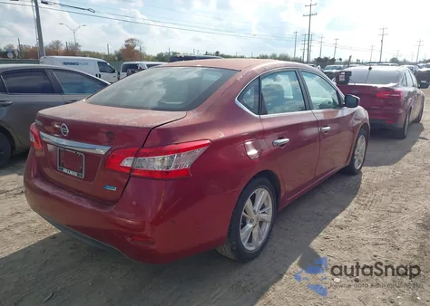 2014 Nissan Sentra S из США, поврежденный, VIN 3N1AB7AP4EY233351